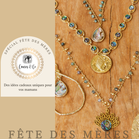 Offrez un cadeau unique pour la fete des meres, offrez Cauris&Co