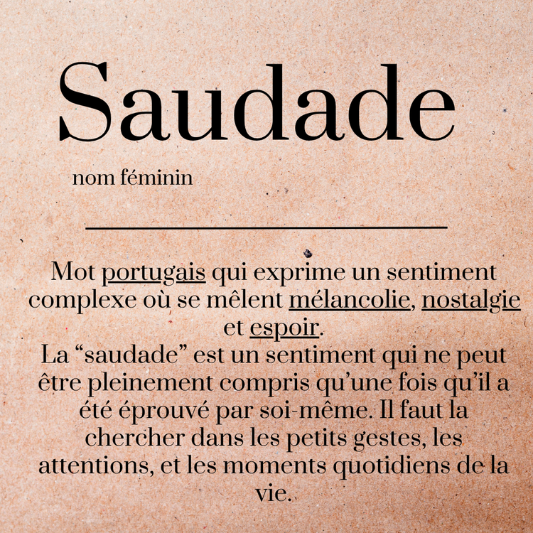 SAUDADE