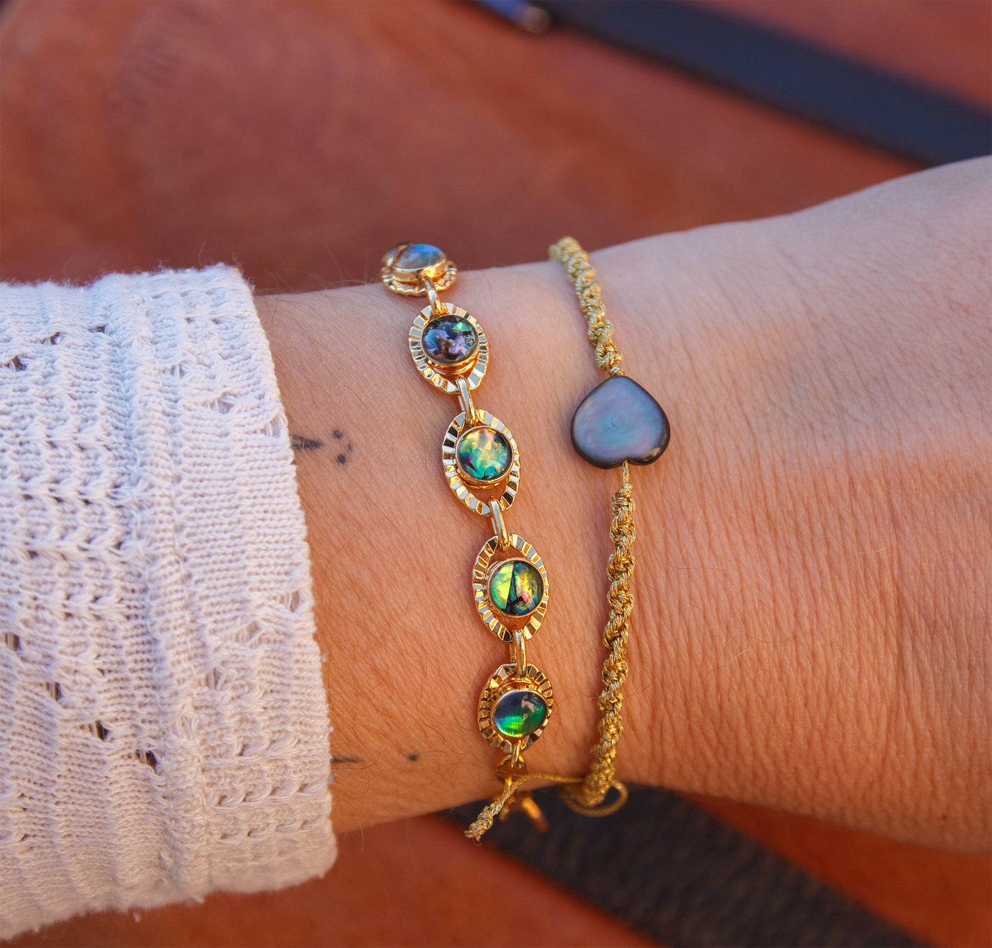Bracelets femmes chaines rosaires (differentes couleurs)