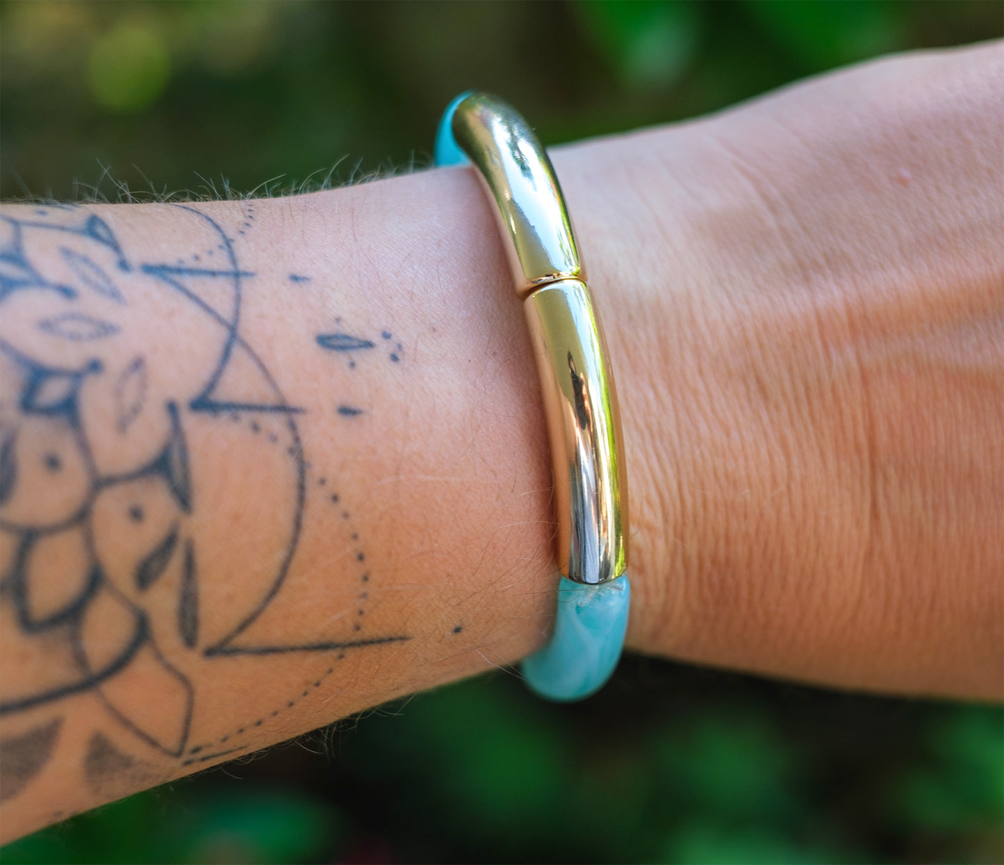 bracelet femme acrylique pastel (plusieurs modeles dispo) - caurisandco