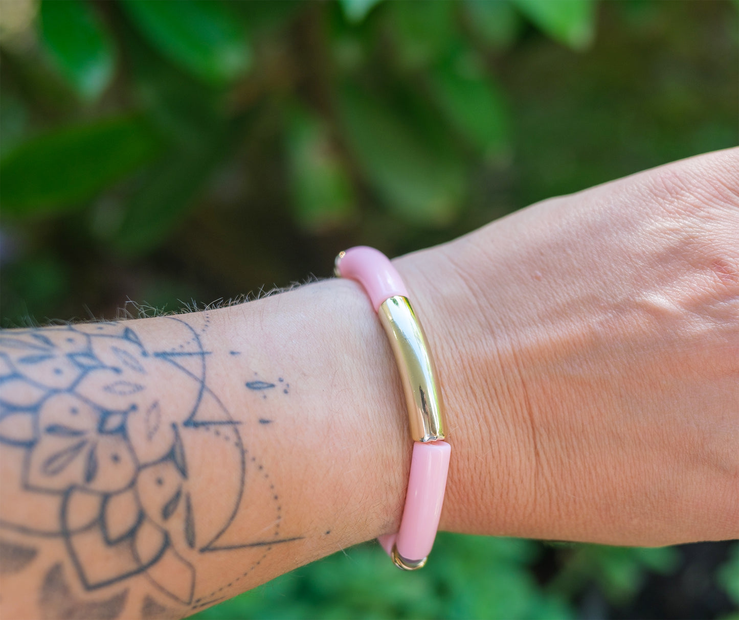 bracelet femme acrylique pastel (plusieurs modeles dispo) - caurisandco