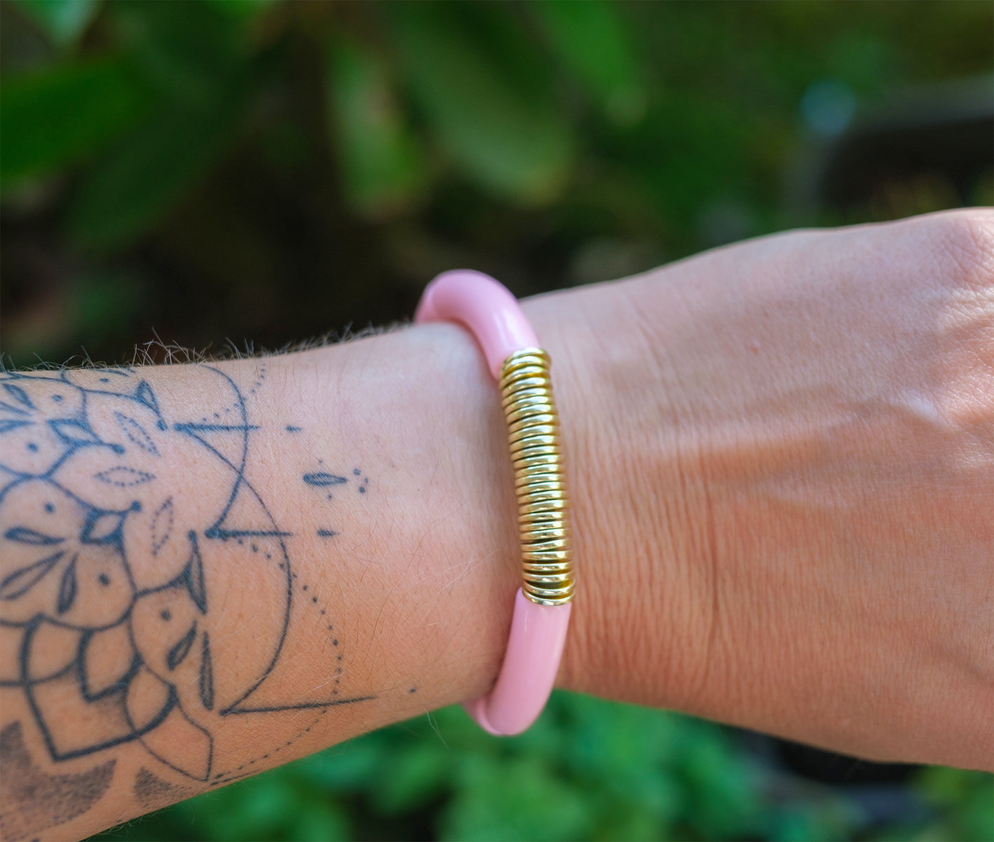 bracelet femme acrylique pastel (plusieurs modeles dispo) - caurisandco