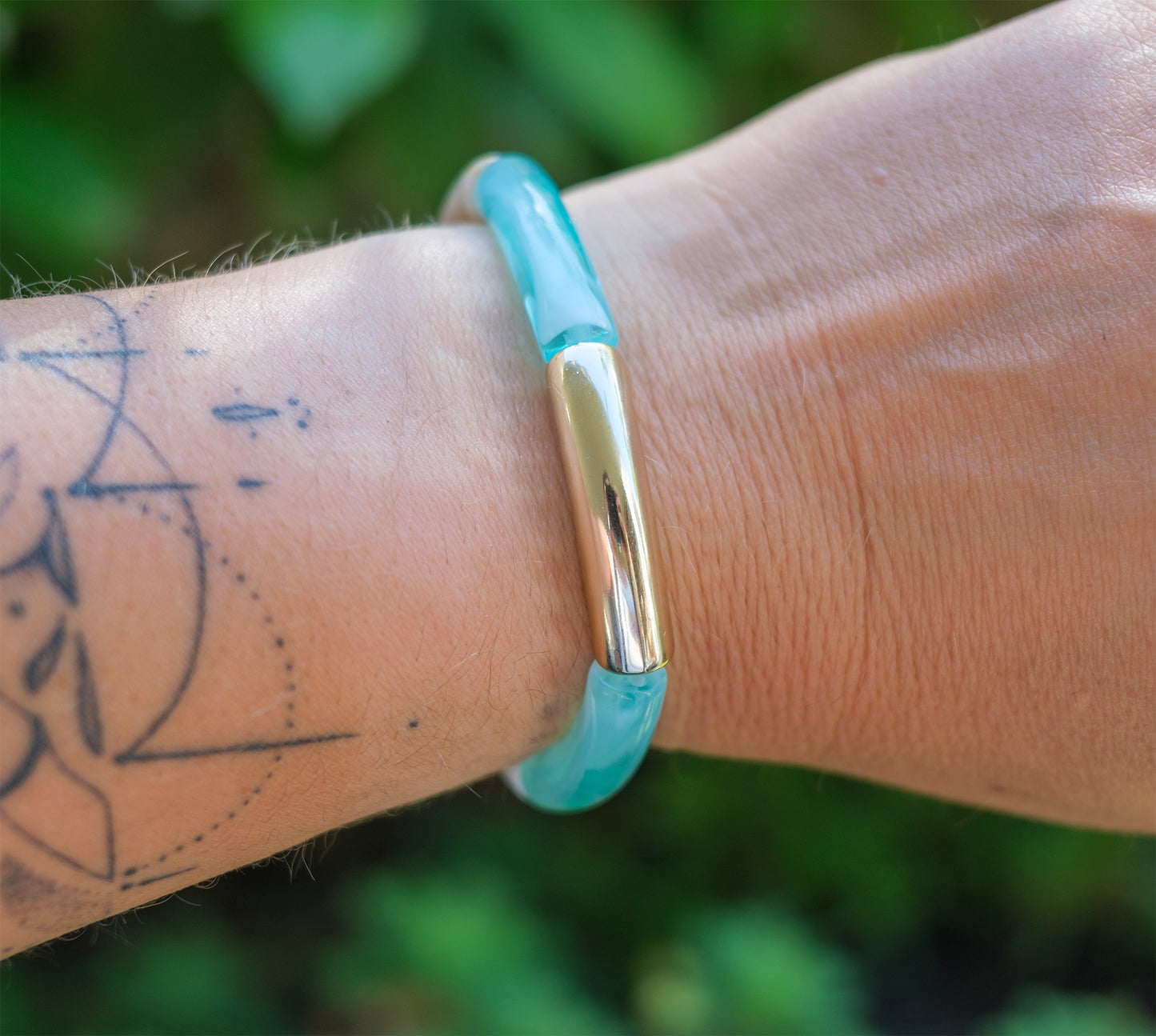 bracelet femme acrylique pastel (plusieurs modeles dispo) - caurisandco