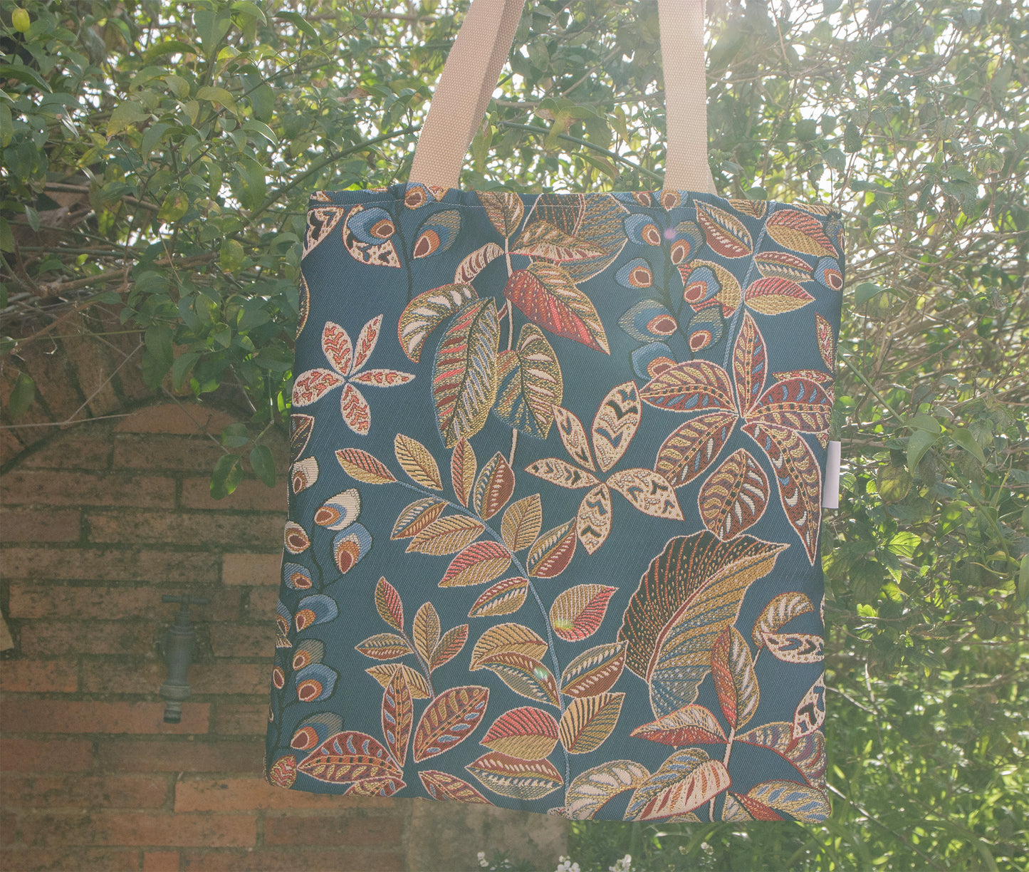 tote bag arbre de vie PIECE UNIQUE 45cm*45cm - caurisandco