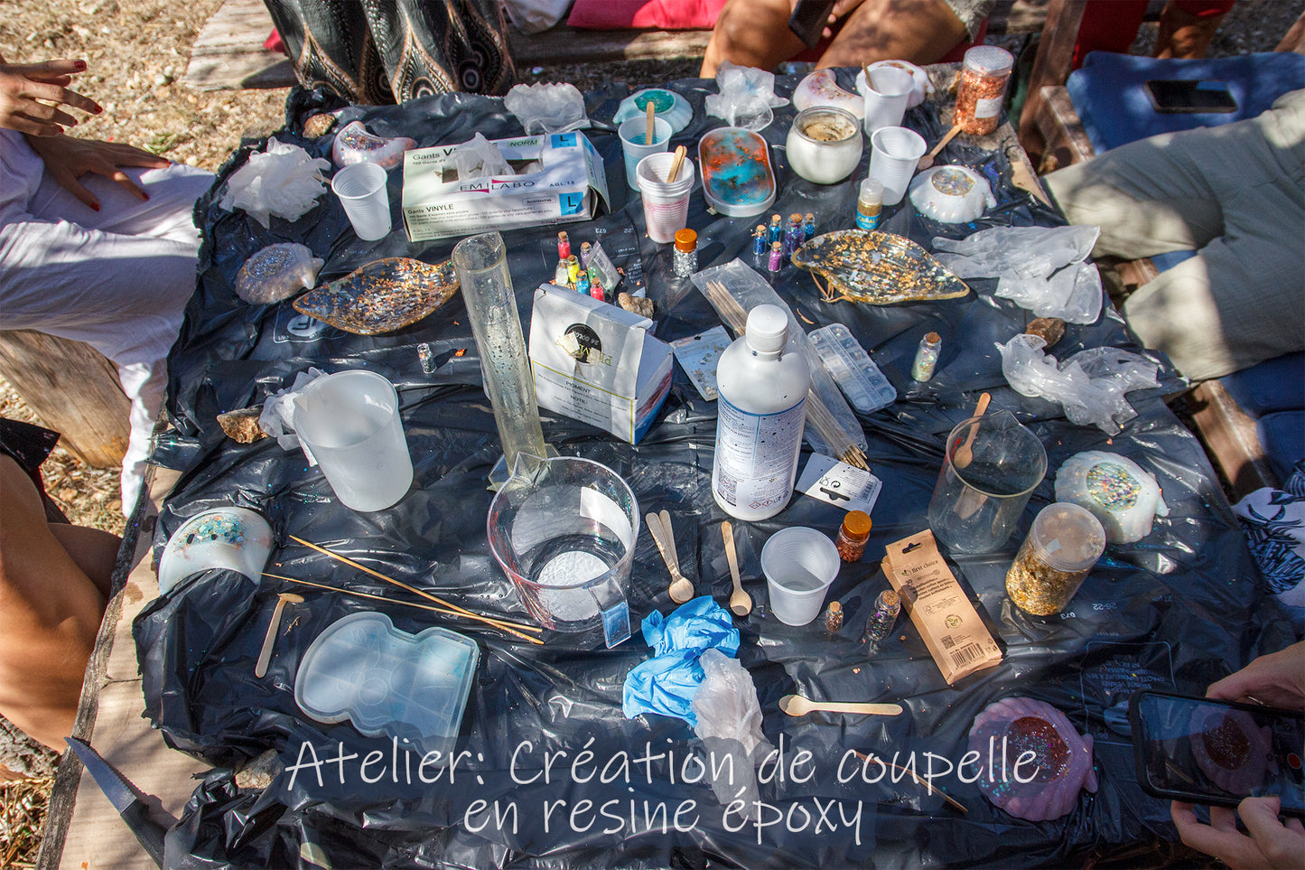DIY: Atelier réalisation de coupelle en résine (adulte et enfant) - caurisandco