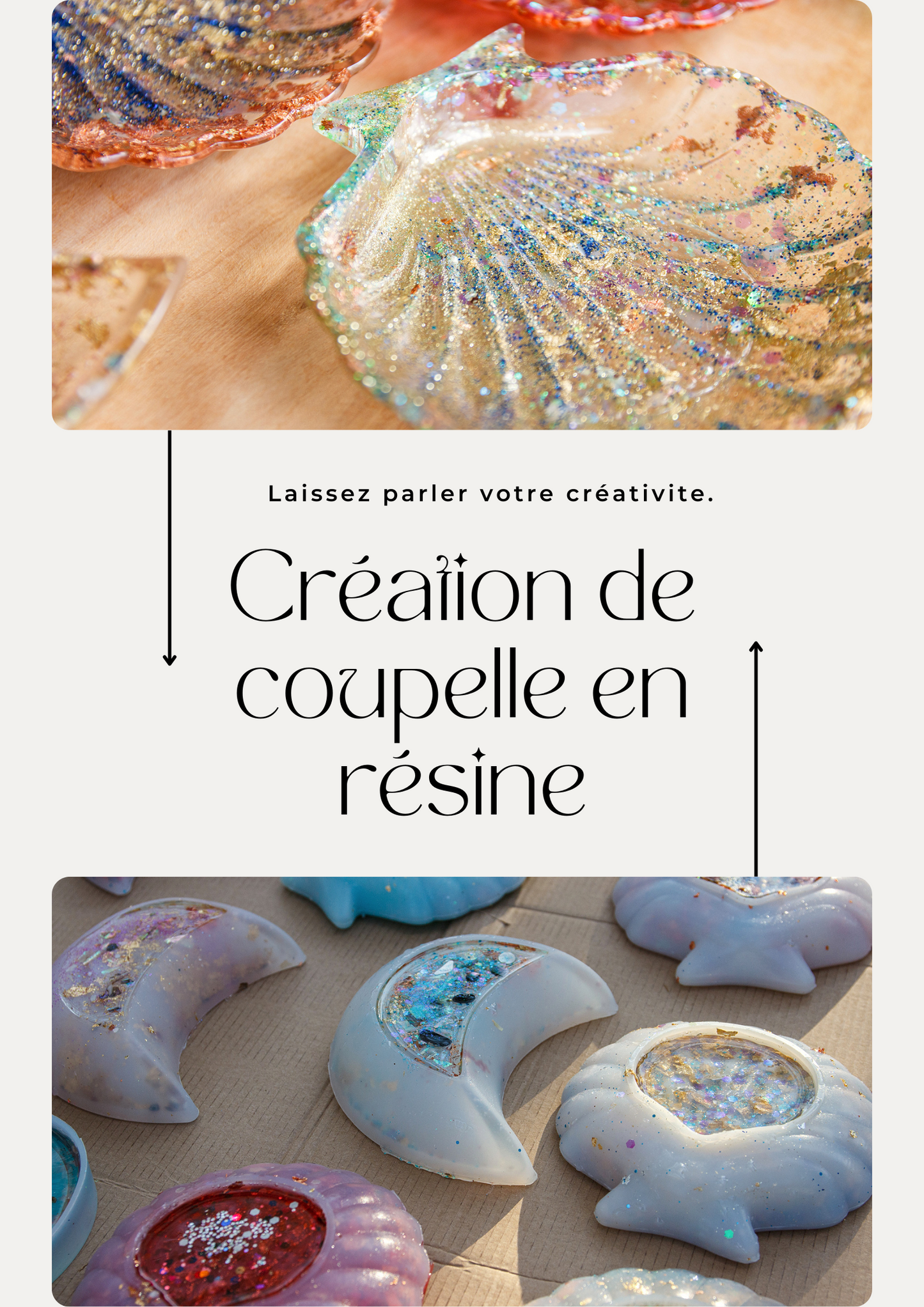 DIY: Atelier réalisation de coupelle en résine (adulte et enfant) - caurisandco