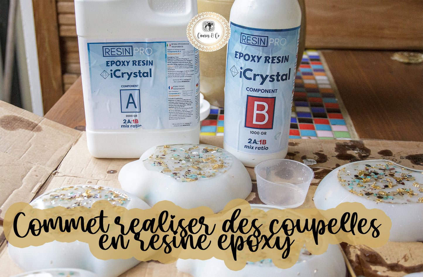 DIY: Atelier réalisation de coupelle en résine (adulte et enfant) - caurisandco