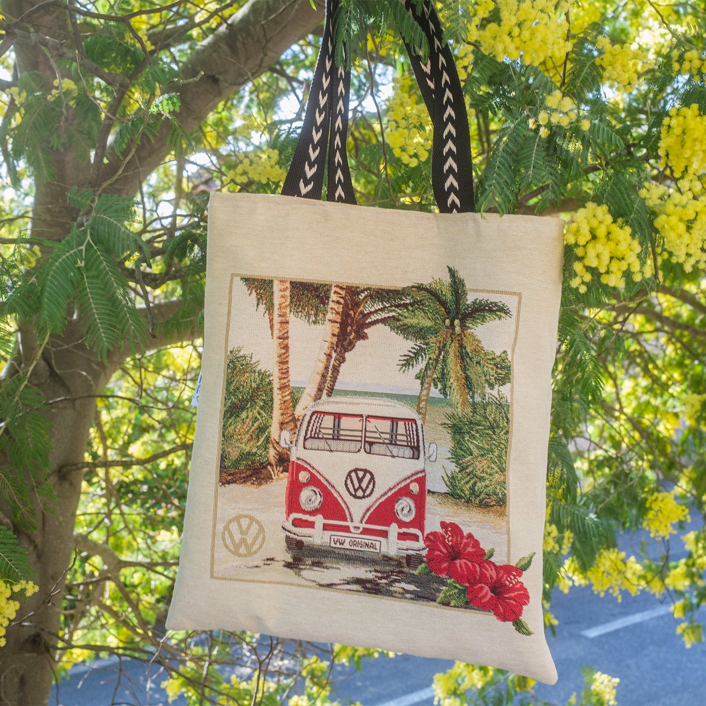Sac tote bag van life 42*45 cm - caurisandco