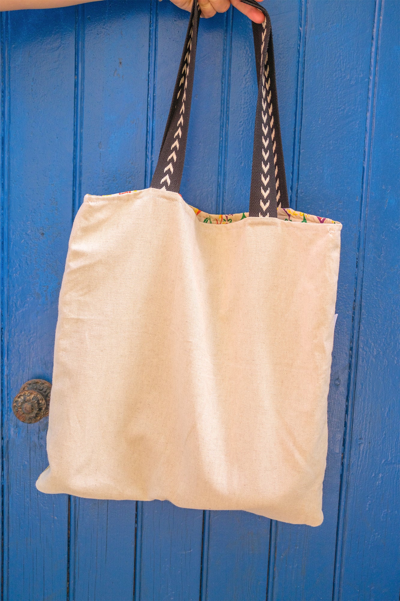 Sac tote bag van life 45*45 cm - caurisandco