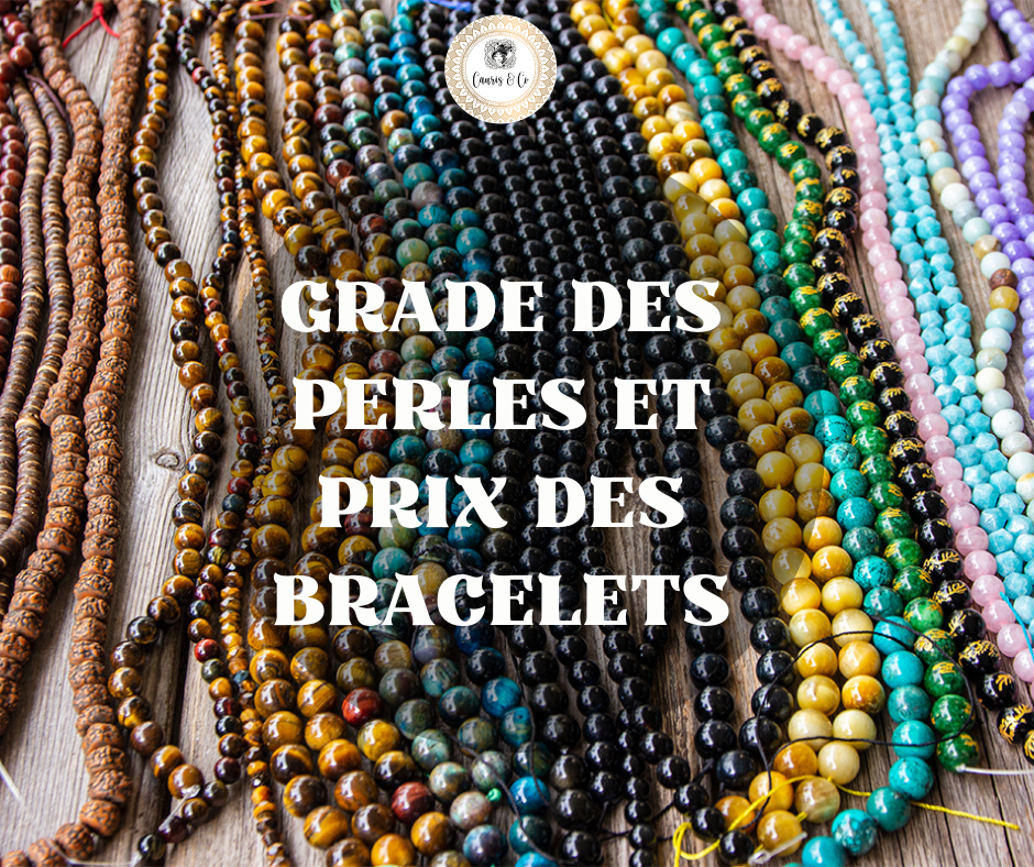 Bracelets en pierres naturelles artisanaux faits main – Cauris & Co
