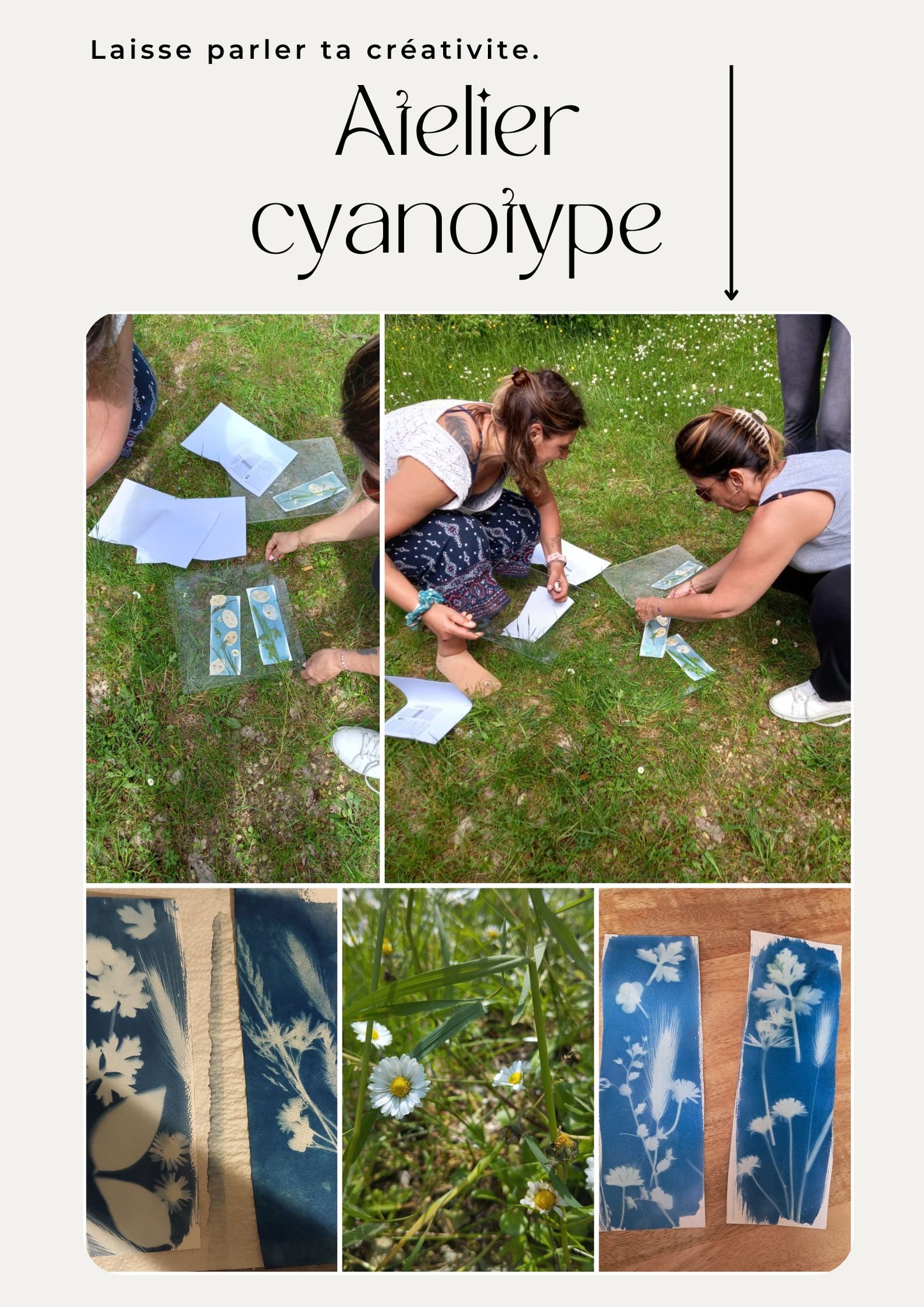 DIY: Atelier réalisation de cyanotype