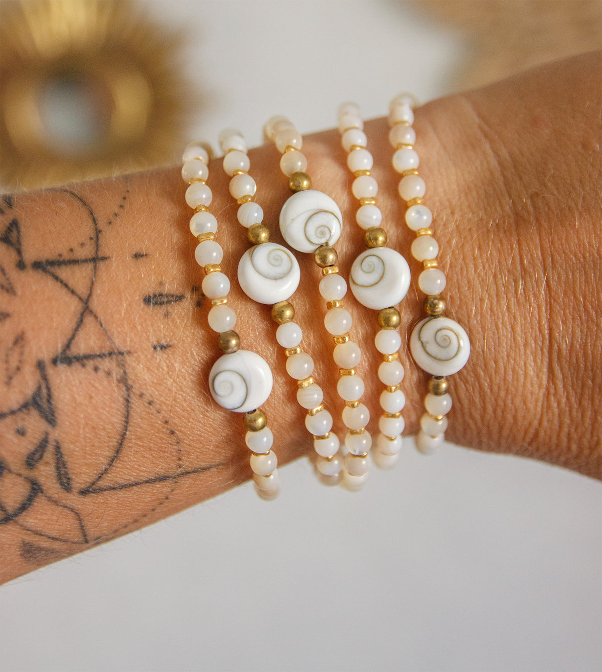 Bracelet perle femme oeil de sainte lucie oeil de shiva differente couleurs