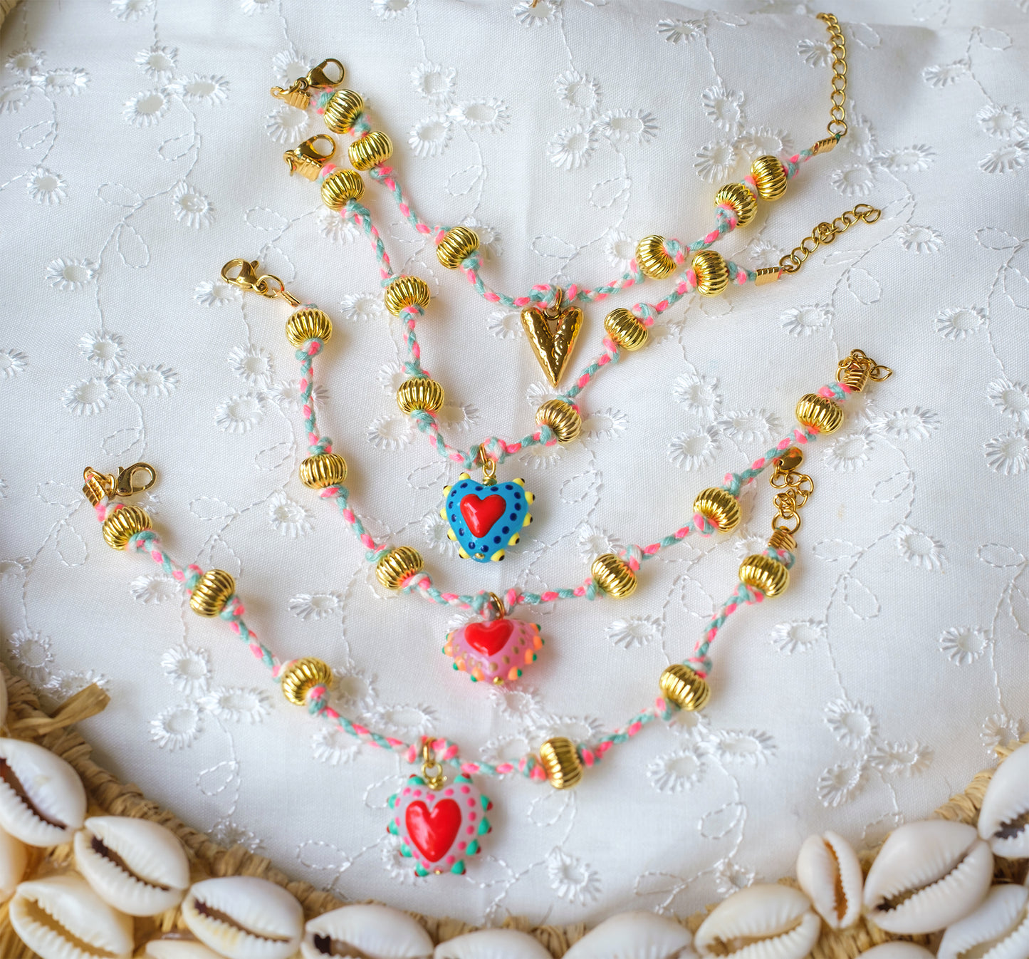 Bracelet Ex-Voto sur Cordon avec fermoir