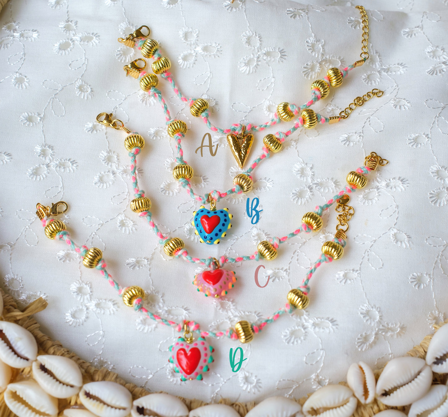 Bracelet Ex-Voto sur Cordon avec fermoir