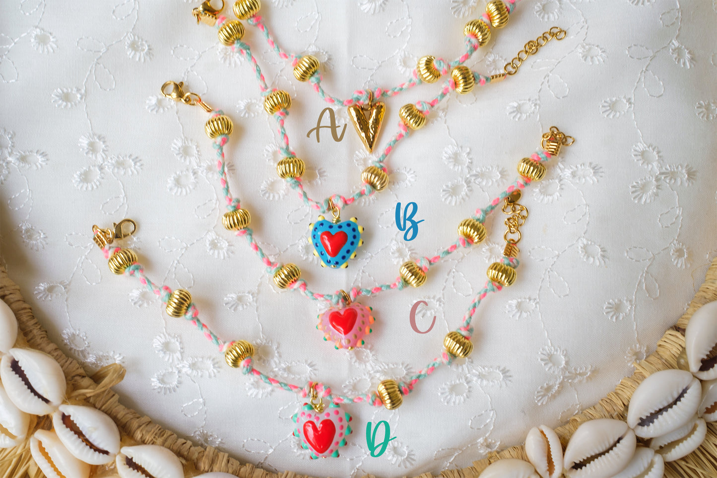 Bracelet Ex-Voto sur Cordon avec fermoir