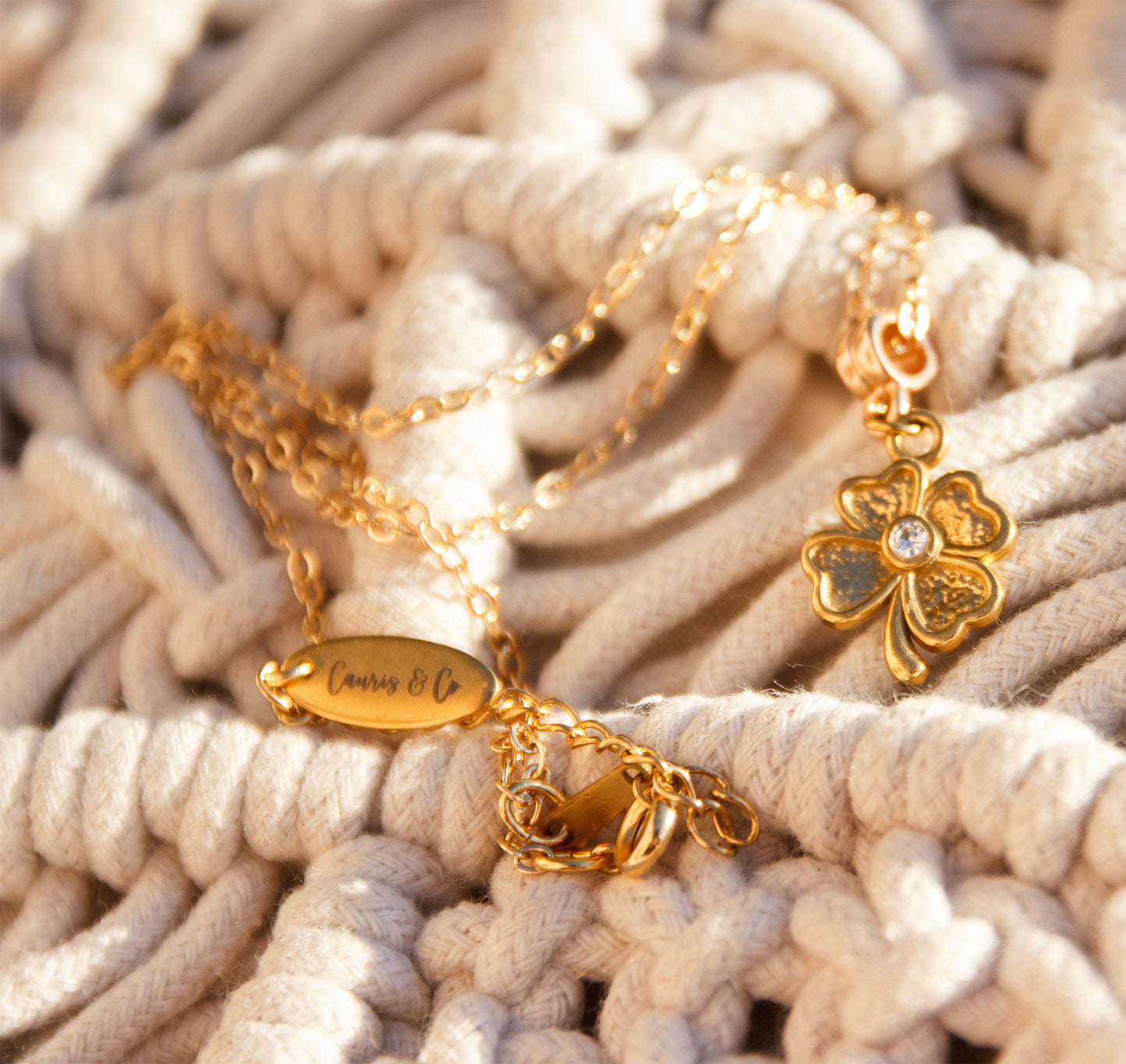 Collier Trèfle Porte-Bonheur Femme  Bijou Symbole Chance & Élégance