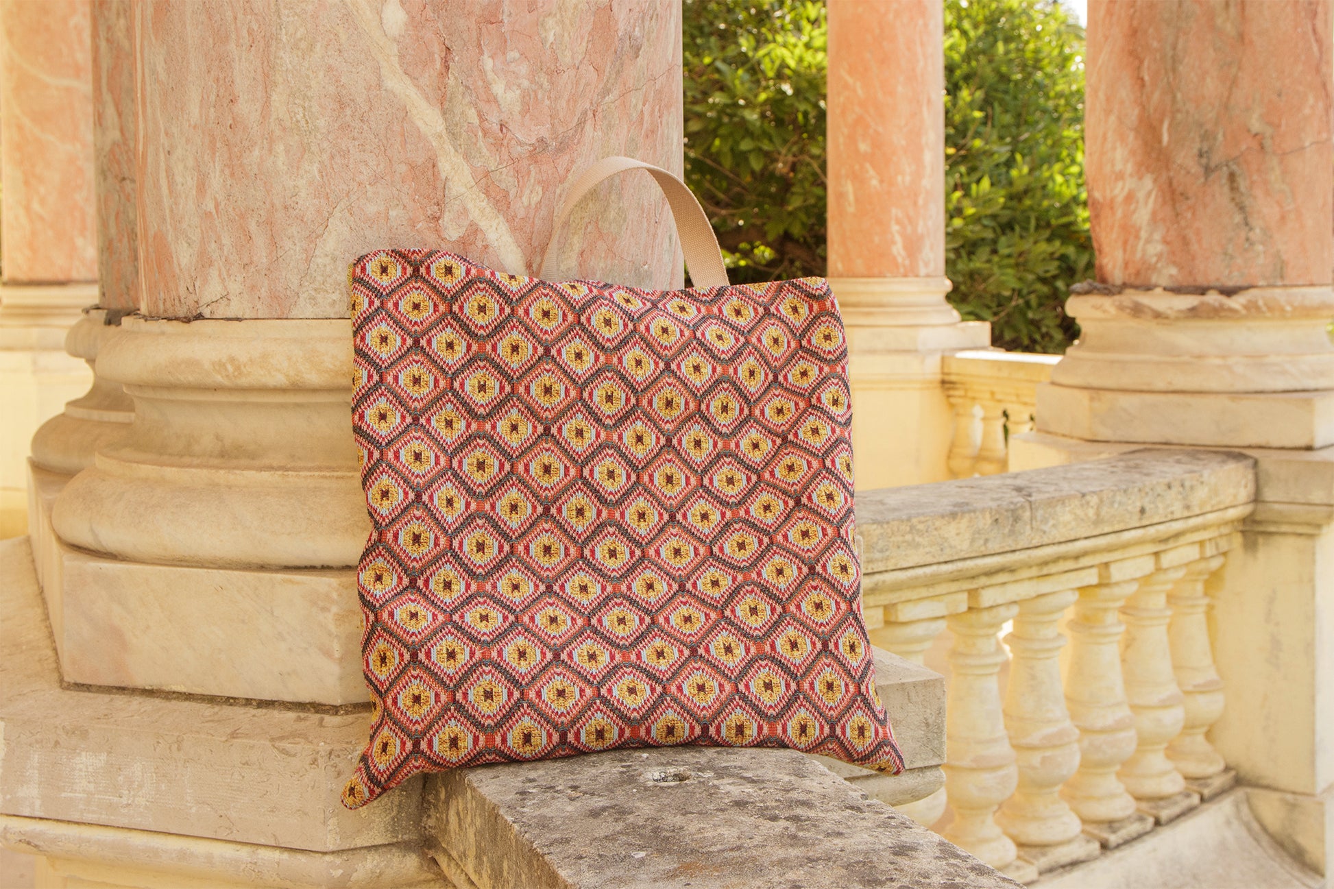 Sac tote bag van life  45*45 cm - caurisandco