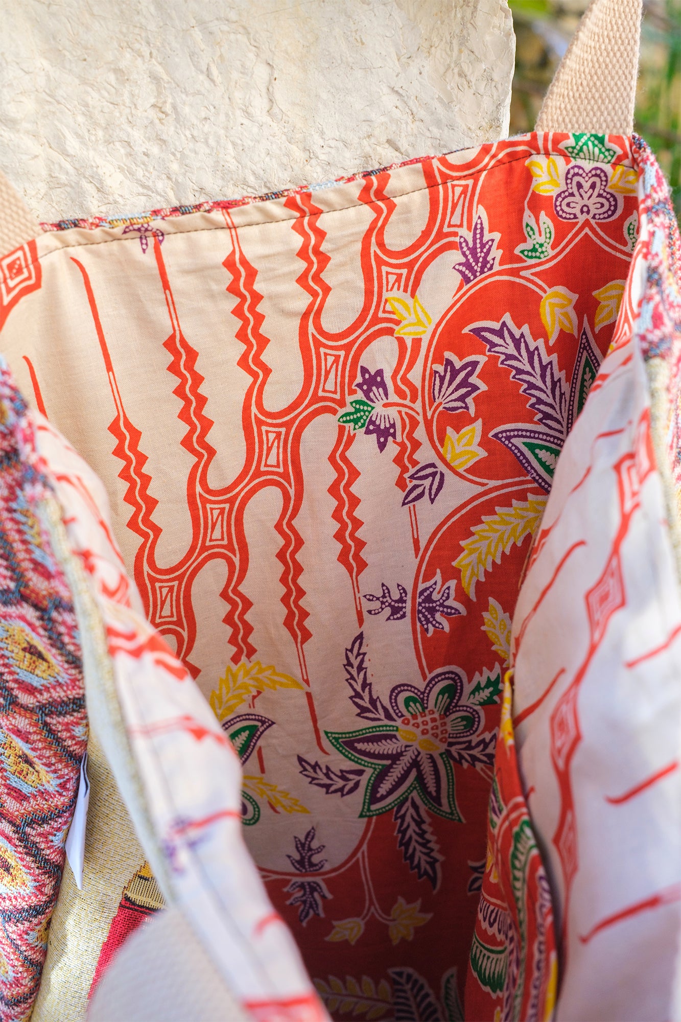 Sac tote bag van life  45*45 cm - caurisandco