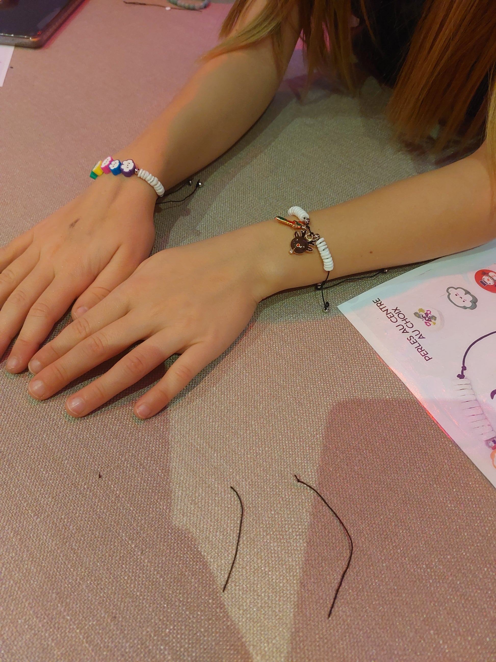 DIY: Atelier réalisation de bracelet enfant - caurisandco